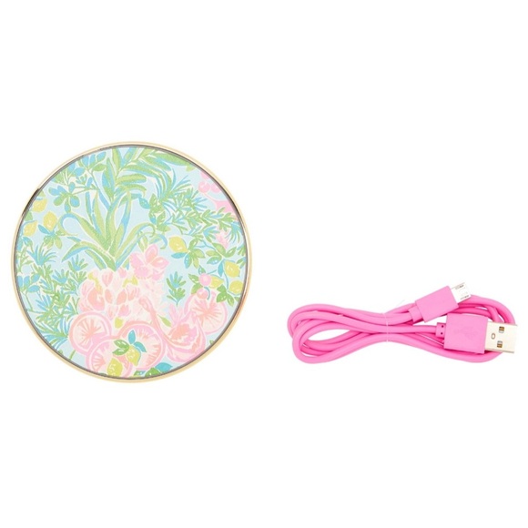 NWT Lilly Pulitzer Wireless Charging Pad - Picture 2 of 3